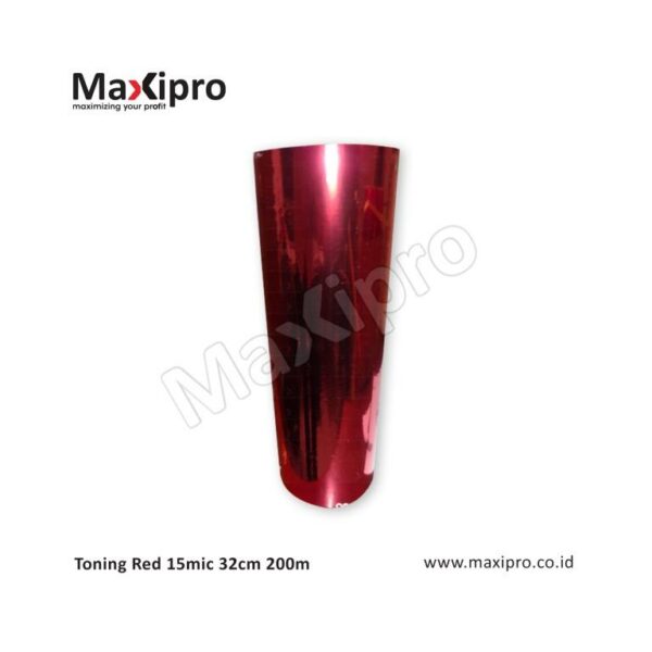 Bahan Toning Red 15mic 32cm 200m - maxipro.co.id