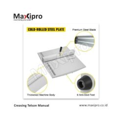 Jual Alat Rel Kertas / Mesin Creasing Manual untuk Usaha Percetakan