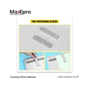 Jual Alat Rel Kertas / Mesin Creasing Manual untuk Usaha Percetakan