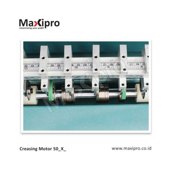 Porporasi Kertas - Mesin Creasing Motor 50 - maxipro.co.id