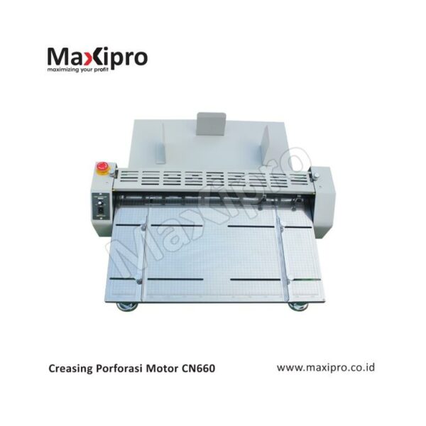 Mesin Rel Kertas - Mesin Creasing Porforasi Motor CN660 - maxipro.co.id