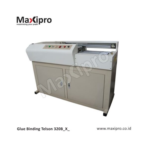 Mesin Binding Buku Maxipro - Mesin Glue Binding Telson 320B - maxipro.co.id