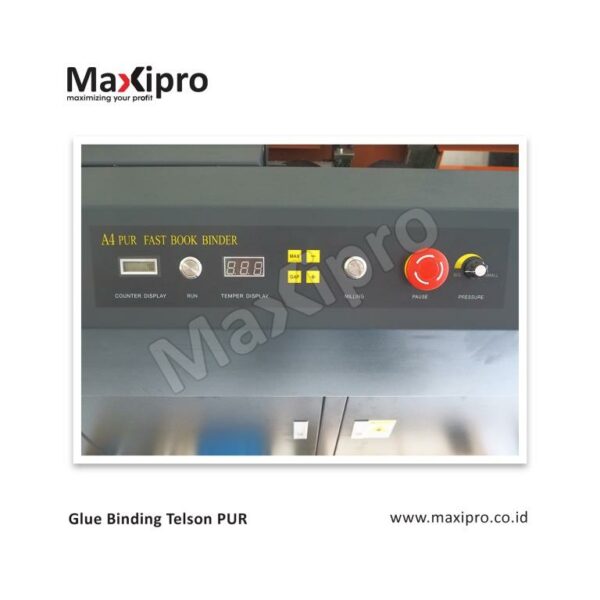 Mesin Jilid Lem Panas Maxipro - Mesin Glue Binding Telson PUR - maxipro.co.id