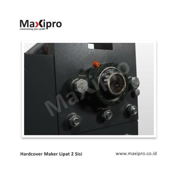 Mesin Hardcover Maker Otomatis Lipat 2 Sisi - maxipro.co.id - mesin lipat hardcover