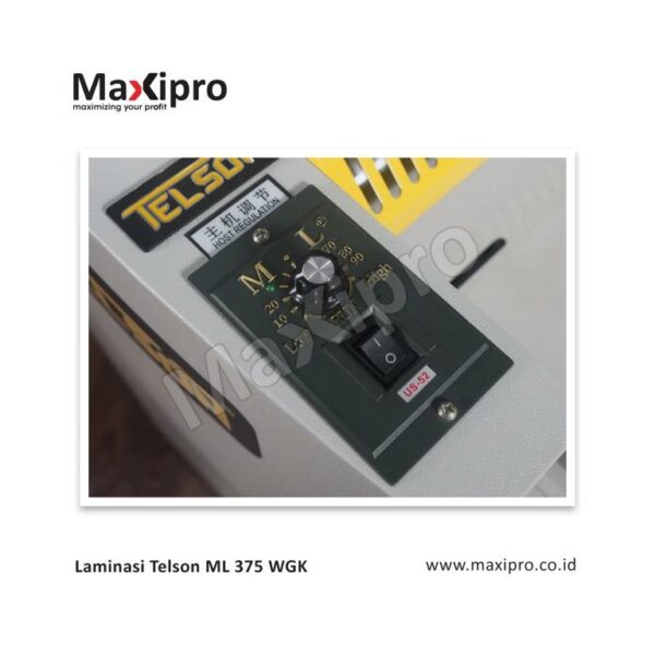 Alat Laminating - Mesin Laminasi Telson ML 375 WGK - maxipro.co.id