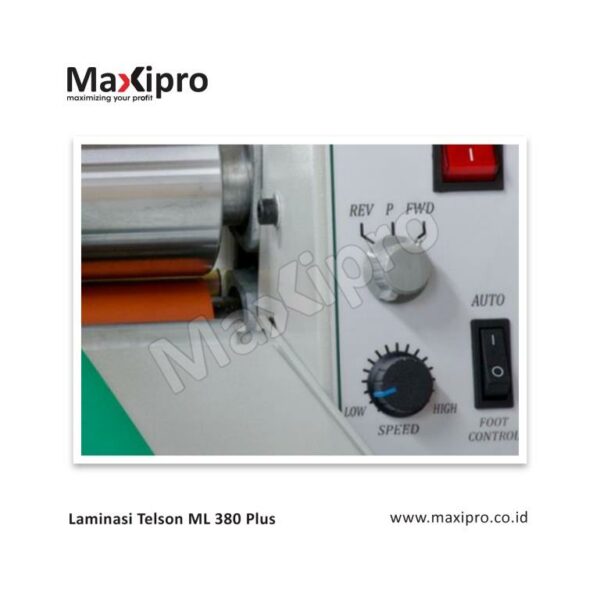 Mesin Press Laminating - Mesin Laminasi Telson ML 380 Plus - maxipro.co.id