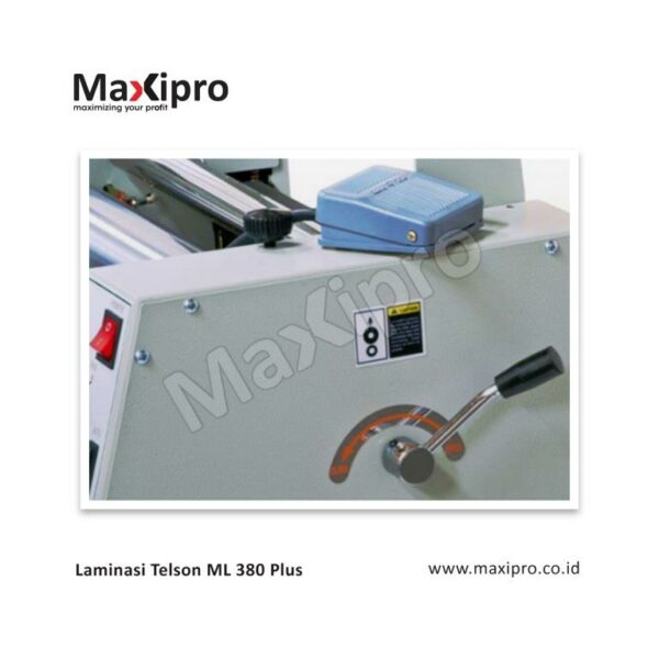 Mesin Press Laminating - Mesin Laminasi Telson ML 380 Plus - maxipro.co.id