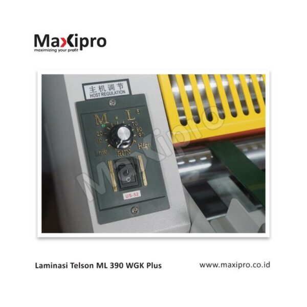 Mesin Laminasi Roll - Mesin Laminasi Telson ML 390 WGK Plus - maxipro.co.id