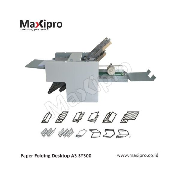 Mesin Paper Folding Desktop A3 SY300 - maxipro.co.id