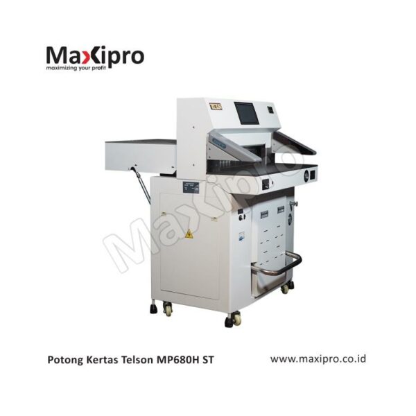 Mesin Potong Kertas Telson MP680H ST - mesin potong kertas percetakan - maxipro.co.id - Mesin Pemotong Kertas Maxipro