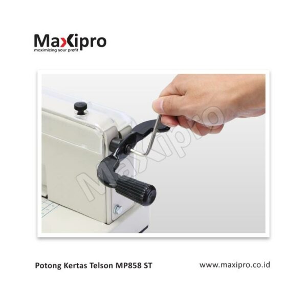 Alat Pemotong Kertas Maxipro - Mesin Potong Kertas Telson 858 ST - maxipro.co.id