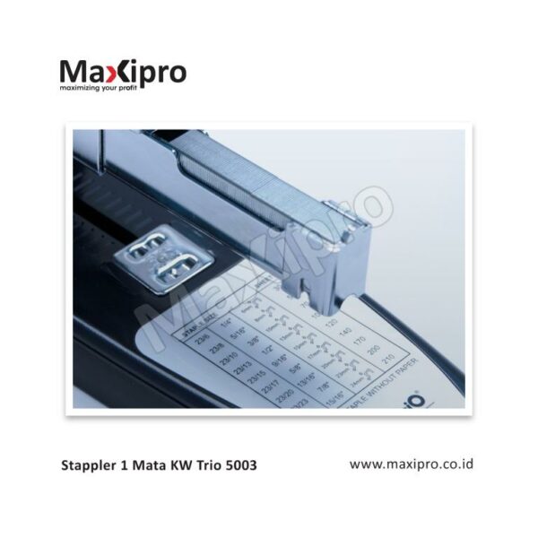 Stapler Besar 1 Mata KWTrio 5003 - stapler besar - Alat Stapler Besar untuk Jilid Bukur Tebal - maxipro.co.id