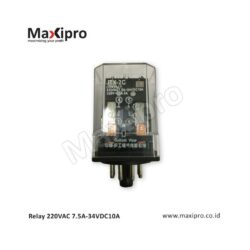 Relay 220VAC 7.5A-24VDC10A - Maxipro.co.id