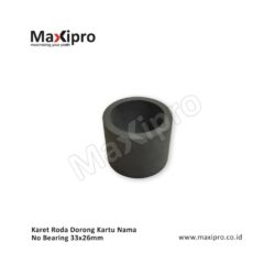 Karet Roda Dorong Kartu Nama No Bearing 33x26mm - Maxipro.co.id