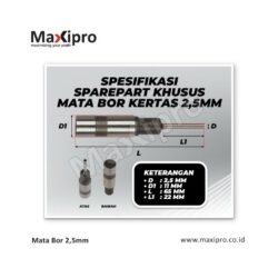 Mata Bor 2,5mm - Maxipro.co.id