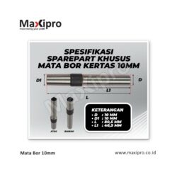 Mata Bor 10mm - Maxipro.co.id