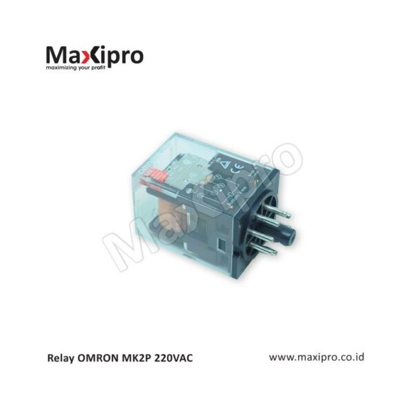 Relay OMRON MK2P 220VAC - Maxipro.co.id