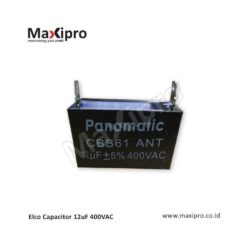 Elco Capacitor 12uF 400VAC - Maxipro.co.id