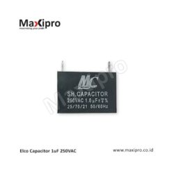 Elco Capacitor 1uF 250VAC - Maxipro.co.id