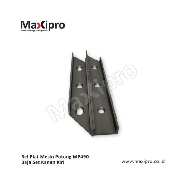 Rel Plat Mesin Potong MP490 Baja Set Kanan Kiri - Maxipro.co.id