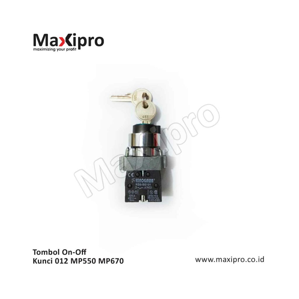 Tombol On Off Kunci 012 MP550 MP670 - Maxipro