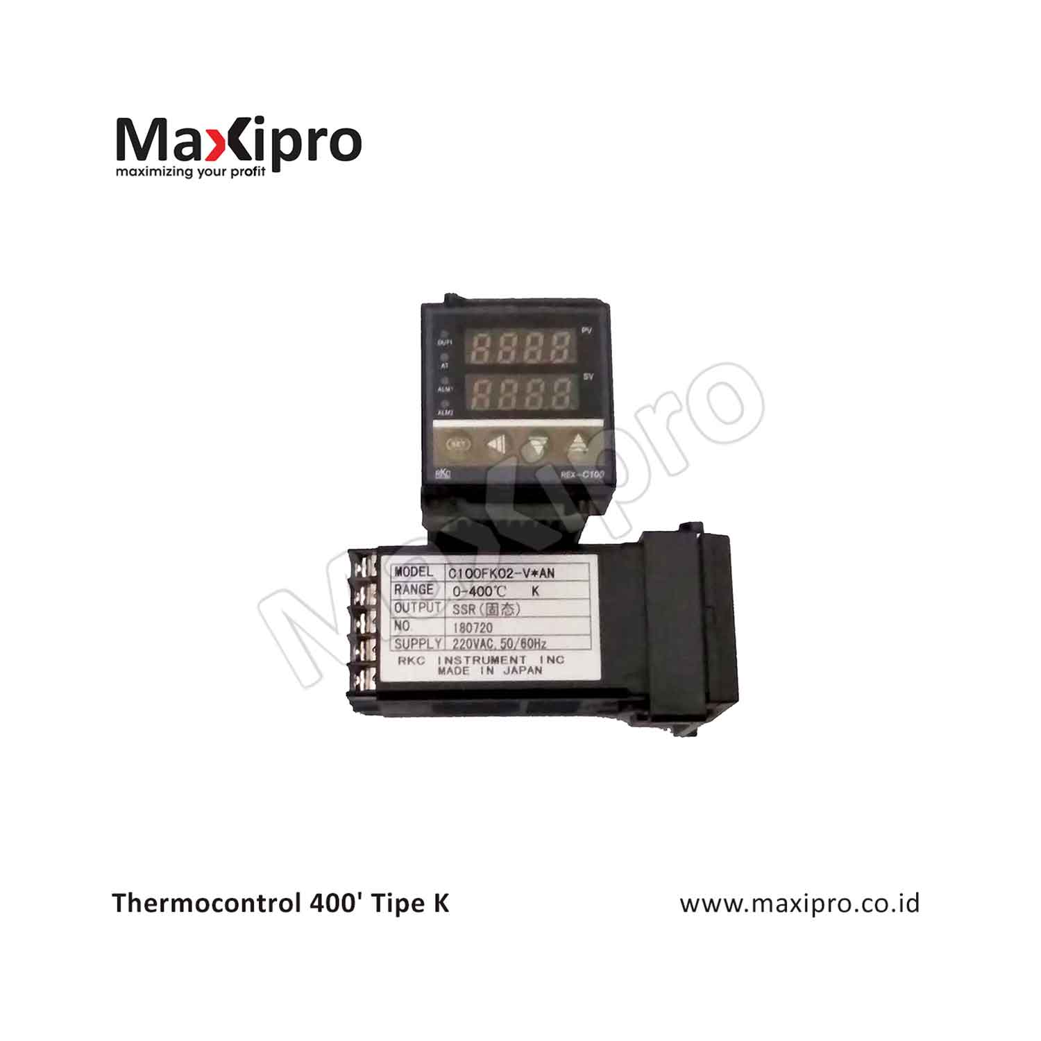 Thermocontrol 400 Tipe-K - Maxipro