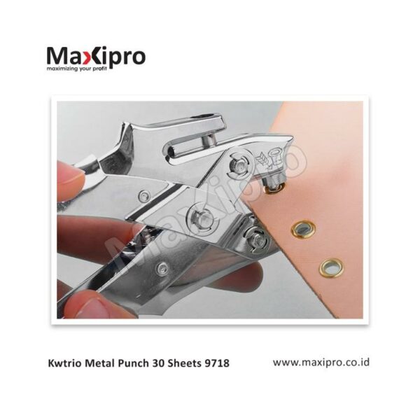 Mesin Kwtrio Metal Punch 30 Sheets 9718 - maxipro.co.id