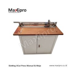 Mesin Slotting Packaging V-Cut Press Manual & Meja - Maxipro.co.id