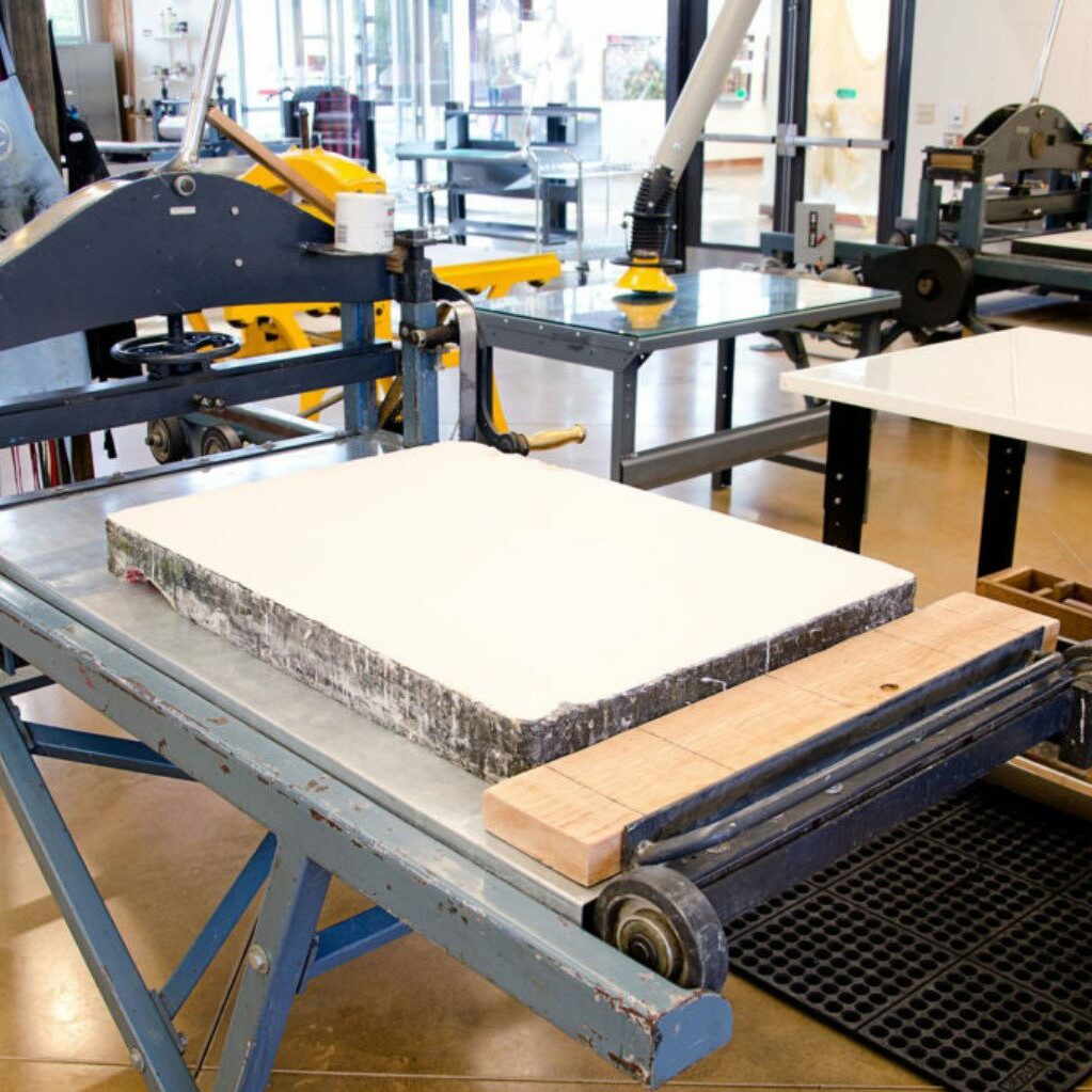 papan batu kapur untuk cetak datar