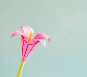 Origami Bunga Lily