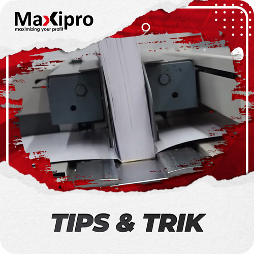 Cara Mudah Jilid Buku Tebal 500 Lembar dengan Mesin Jilid Lem Panas Dari Maxipro - maxipro.co.id