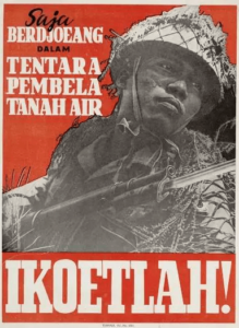 Jenis Poster Propaganda Tentara Pembela Tanah AIr