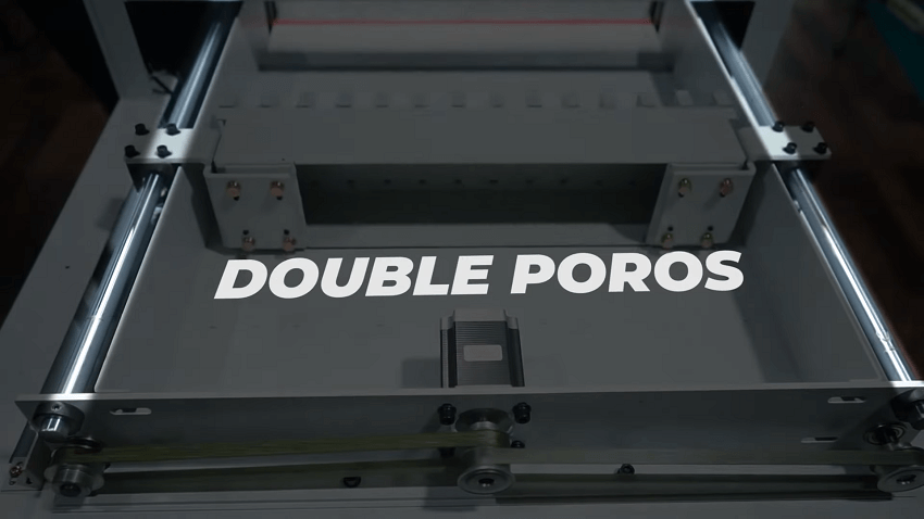 Double poros electric paper cutting machine