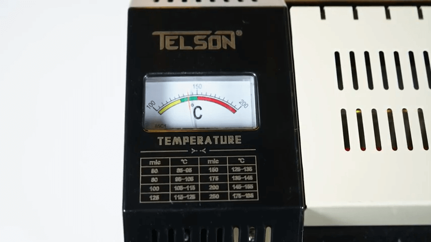 Temperature Dashboard Mesin Laminating YG320 25MM