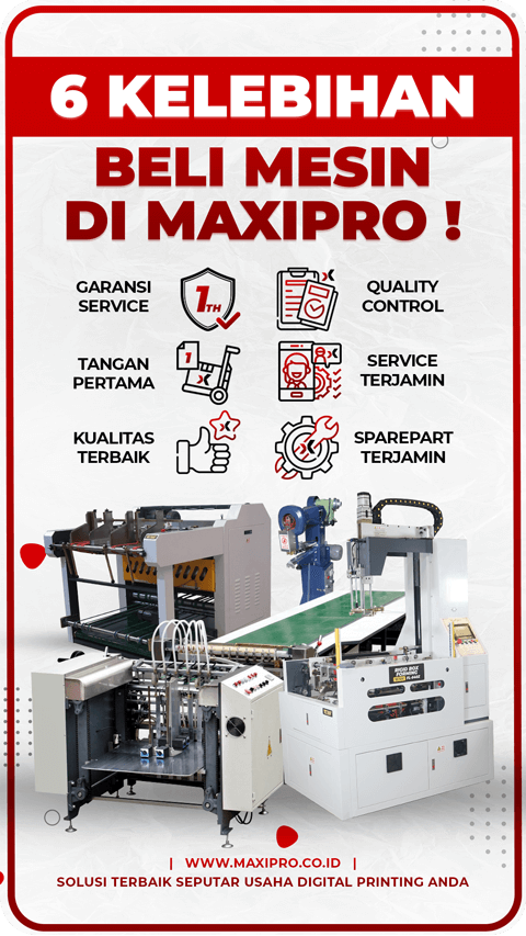 Alasan Membeli Mesin di Maxipro