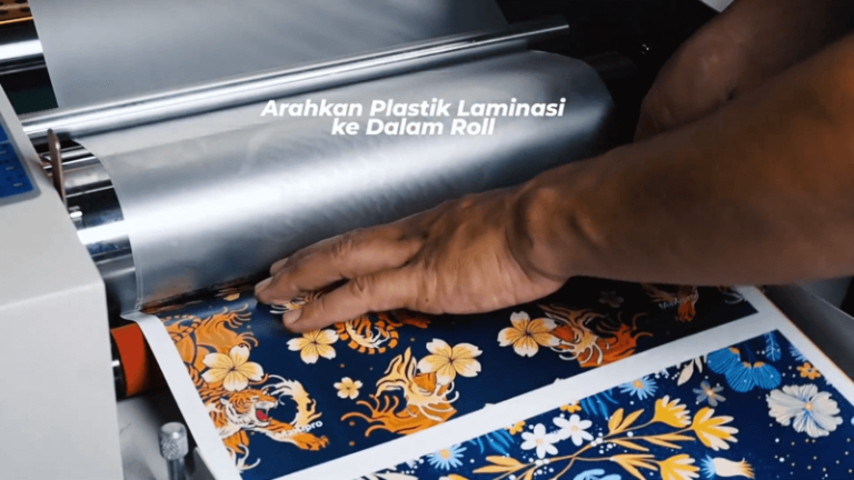 Cara Memasang Bahan & Menggunakan Mesin Laminasi Roll ML390 Auto