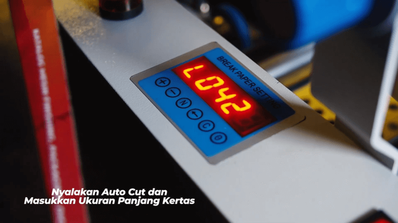 Nyalakan dan Atur Auto Cut