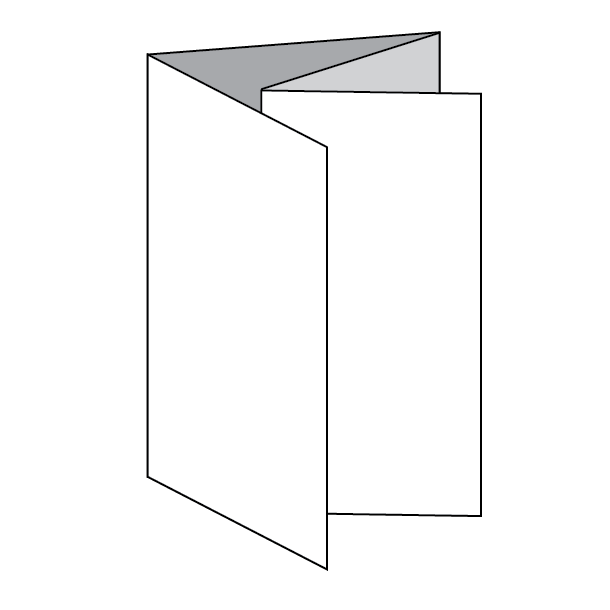 2. Lipatan Double Parallel