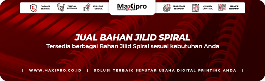 Banner Bahan Jilid Spiral