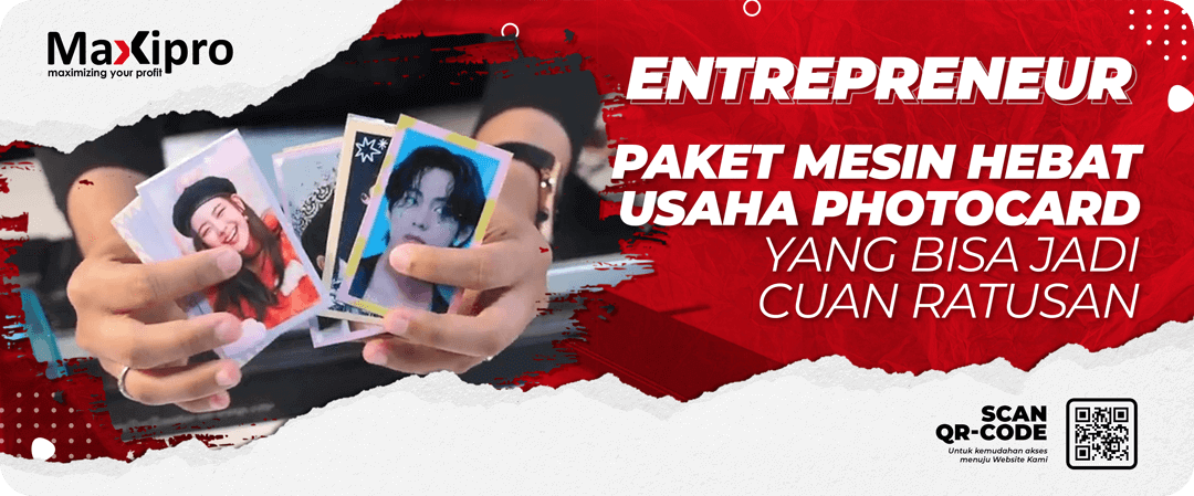 COVER-ARTIKEL Paket Mesin Hebat Usaha Photocard yang Bisa Jadi Cuan Ratusan