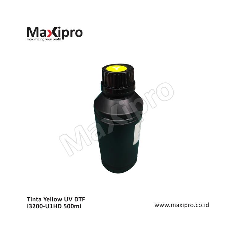 Bahan Tinta Yellow UV DTF i3200-U1HD 500ml