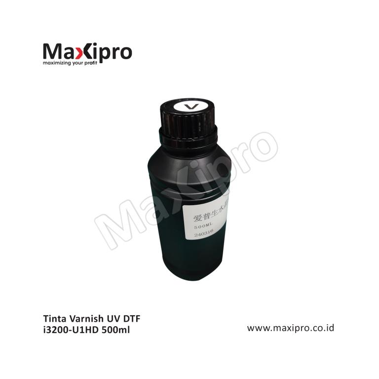 Bahan Tinta Varnish UV DTF i3200-U1HD 500ml