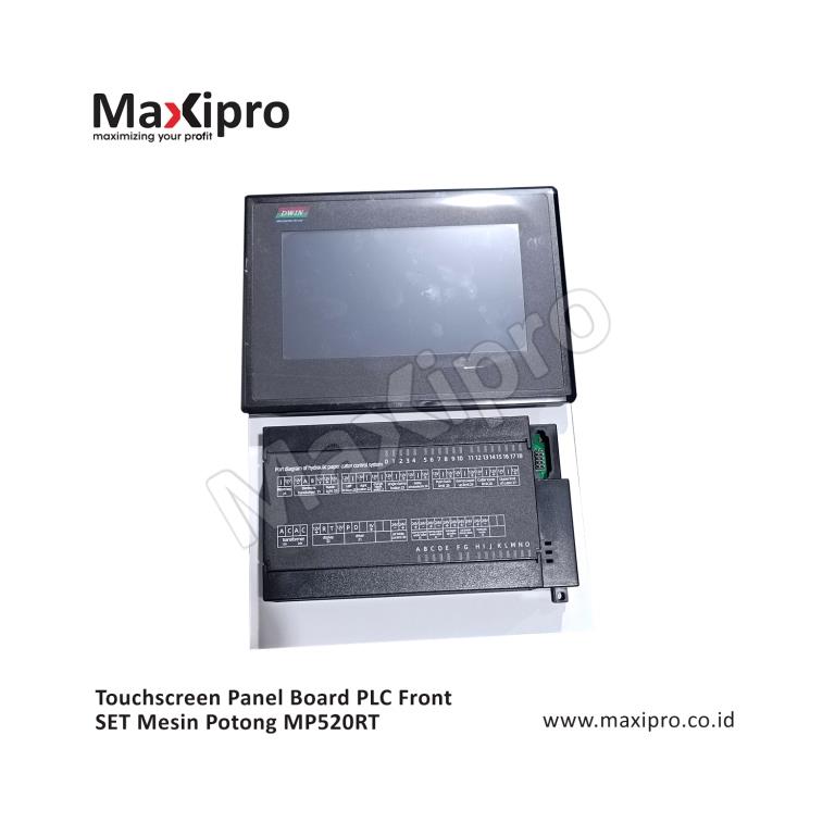 FWBL S77529 - Sparepart Touchscreen Panel Board PLC Front SET Mesin Potong MP520RT