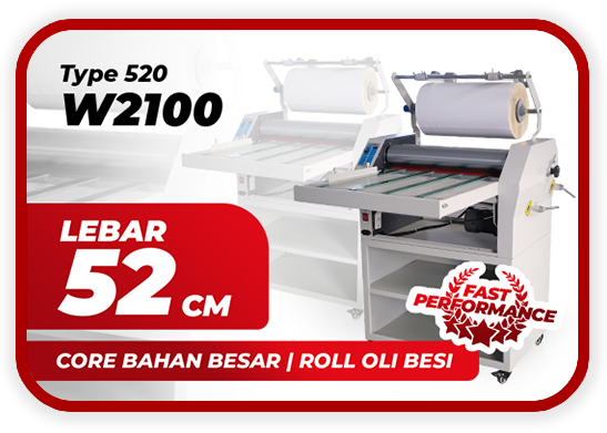 Mesin Laminasi Telson 520 W2100