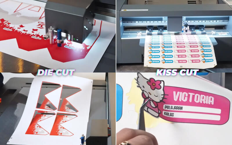 Perbedaan Stiker Die Cut VS Kiss Cut