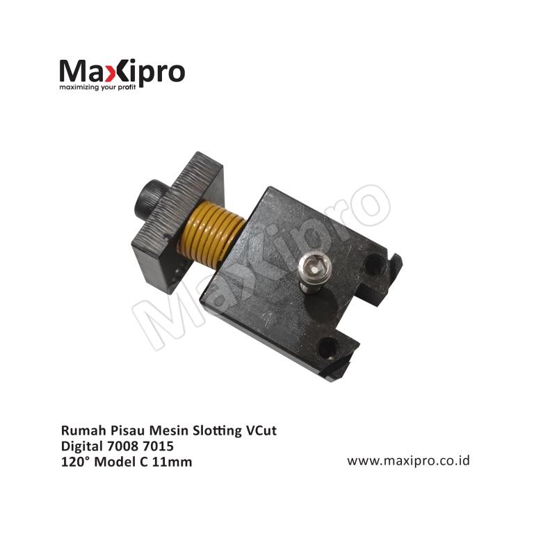 Sparepart Rumah Pisau Mesin Slotting VCut Digital 7008 7015 120° Model C 11mm