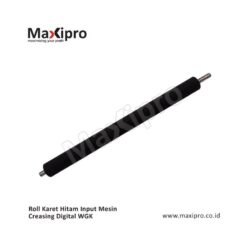 Sparepart Roll Karet Hitam Input Mesin Creasing Digital WGK