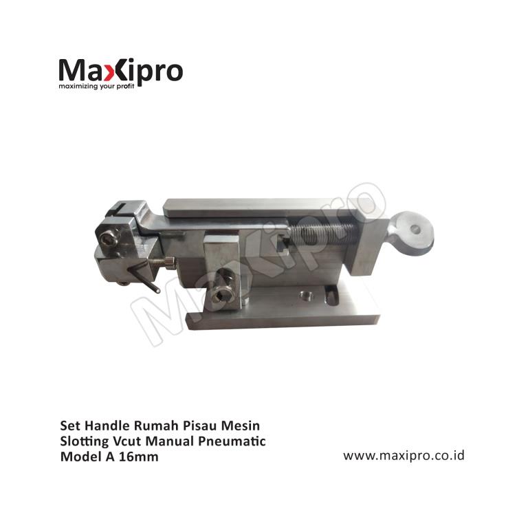 Sparepart Set Handle Rumah Pisau Mesin Slotting Vcut Manual Pneumatic Model A 16mm