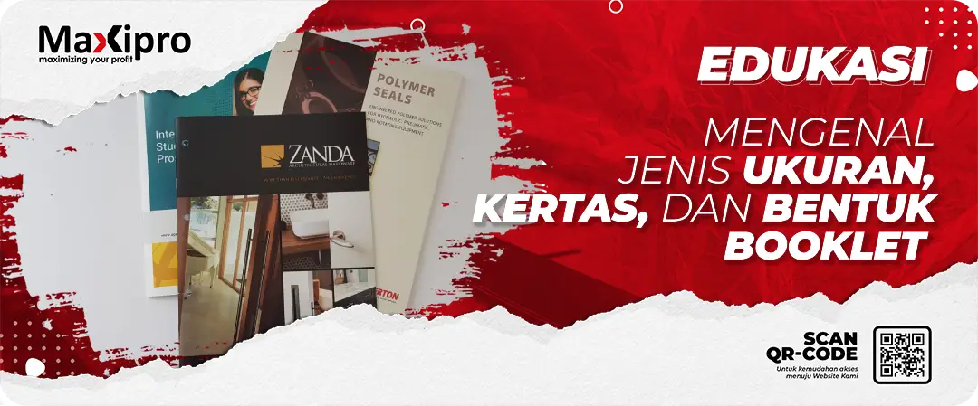 Mengenal Jenis Ukuran, Kertas, dan Bentuk Booklet 