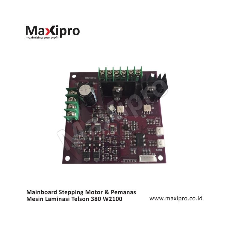 Sparepart Mainboard Stepping Motor & Pemanas Mesin Laminasi Telson 380 W2100